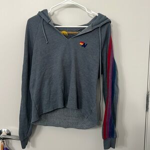 Aviator Nation cropped sweatshirt